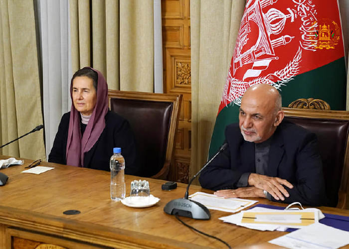 Ghani, Pelosi Concerned at Escalating Violence