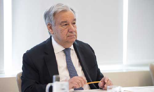 UN chief says G20 leaders must coordinate to fight  COVID-19
