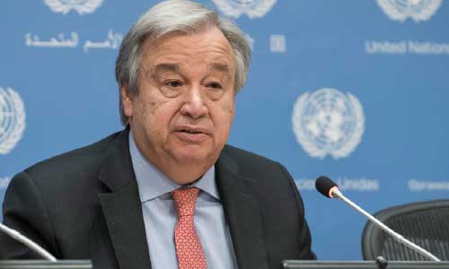 UN Chief Stresses Urgency of Ending Violence