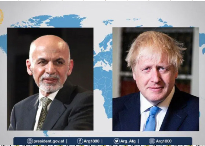 Johnson, Ghani Underline Need for Permanent Ceasefire