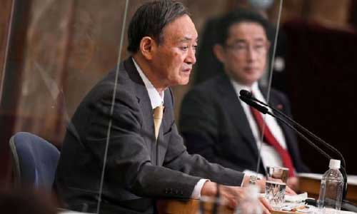 Japan’s Suga says no limit to bonds  government can issue