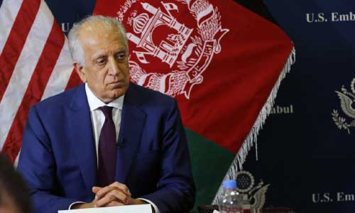 Khalilzad Calls on All Parties to Peace to Start Negotiations as Soon as Possible