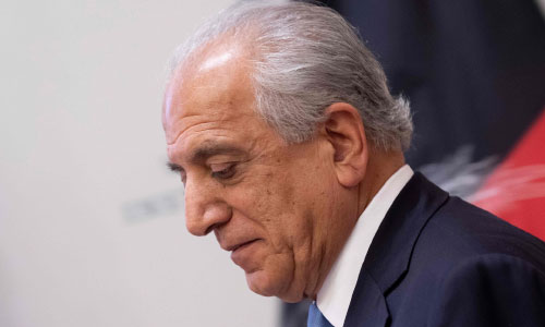 Khalilzad on New Trip to  Press for Intra-Afghan Talks