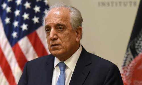 Khalilzad Urges Gov’t,  Taliban to “Immediately Start  Intra-Afghan Negotiations”