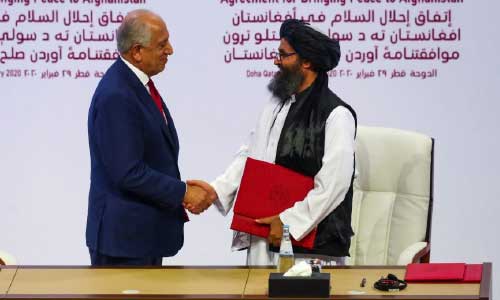 Taliban Warns U.S Over Violating Peace Agreement