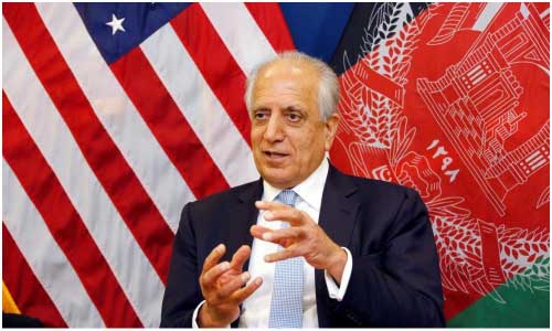 Khalilzad Claims Iran Not Entirely Supportive of Peace Process