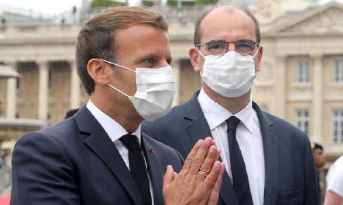 French President Macron Makes Masks Obligatory in Public Starting August 1