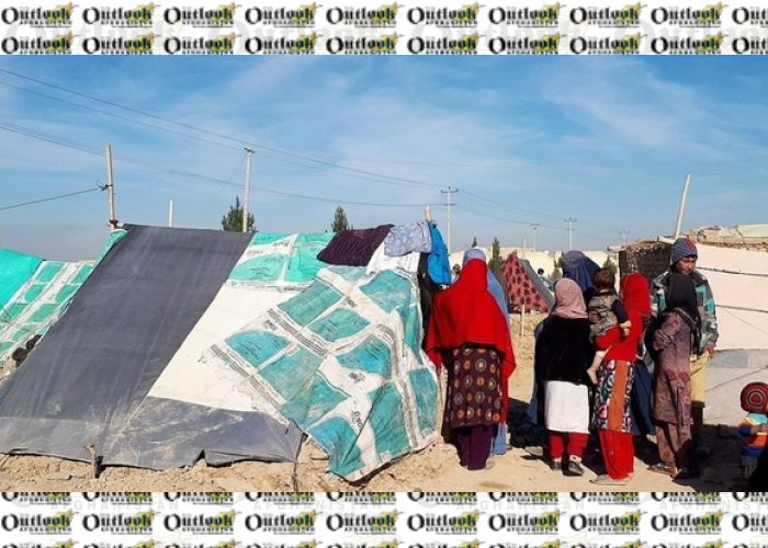 Displaced Afghan Families Suffer in Makeshift Camps, Hoping to Live in Peace