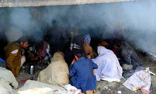 A Glimpse at Territory of Addicts in Kabul City