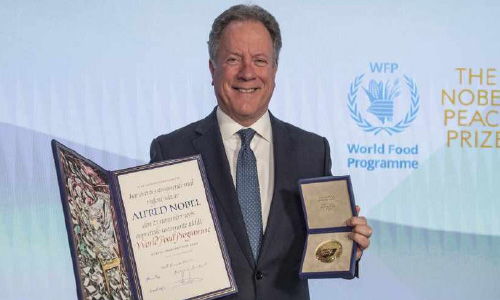270 Million People Face Starvation, Says WFP as It  Receives Nobel Peace  Prize