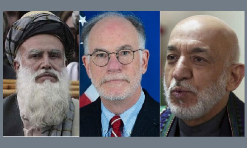 Top U.S. Diplomat in Kabul Met with Karzai and Sayyaf