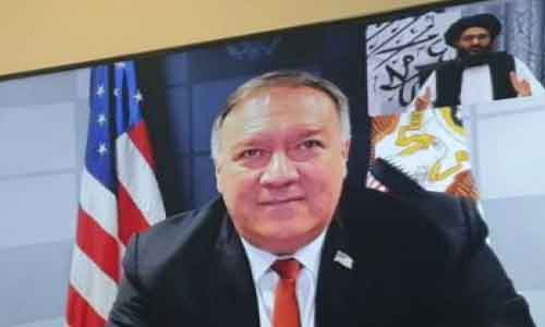 Pompeo, Baradar Discuss Start of  Intra-Afghan Talks