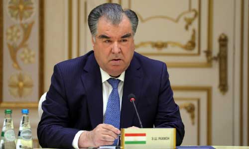 Rahmon Backs Afghanistan’s Development