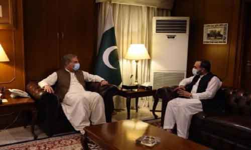 Seize Peace Opportunity, Qureshi Asks Afghans