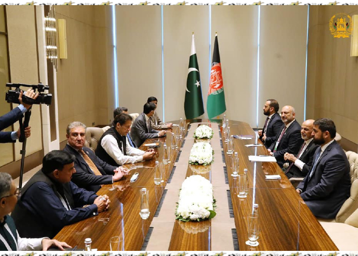 Ghani, Imran  Meet in Tashkent