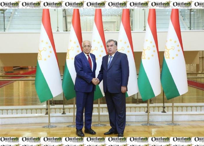 Tajik President, Khalilzad Discuss Afghan Peace