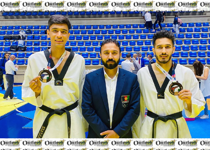 Afghans Scoop  2 Bronze Medals in Beirut Taekwondo Contest