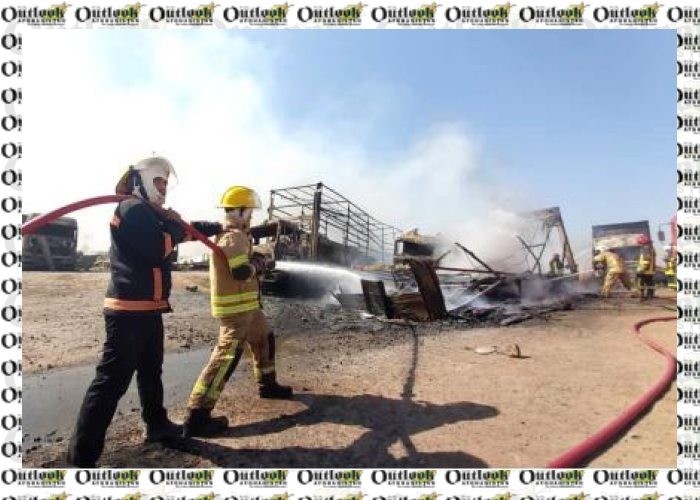 More Than 1,000 Trucks Damaged in Islam Qala Fire: Officials