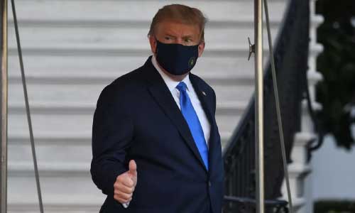 Trump in hospital as more allies test positive