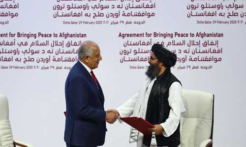 The US-backed Peace Process in Afghanistan