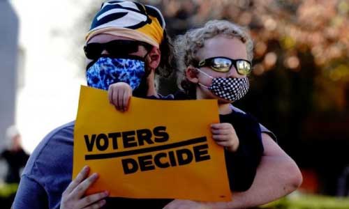 US election security officials reject Trump’s fraud claims