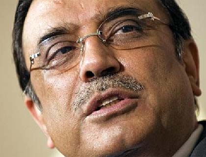 Zardari Supports  Afghan-Led  Peace Drive