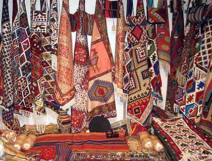 Afghan Handicrafts in Domotex Middle East International Exhibition