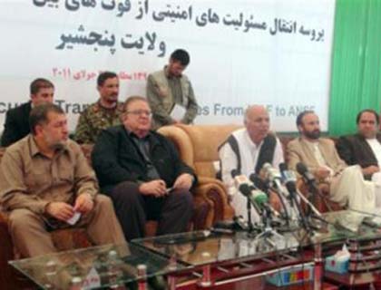 Security for Panjsher  Changes Hands