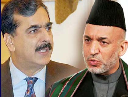 Gilani, Karzai Voice Concern over Militants’ Activities 