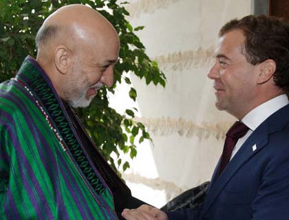 Russia to Further  Extend Cooperation with Afghanistan: Medvedev 