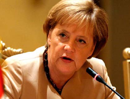 Merkel Calls for  Stronger Europe, Global  Data Rules