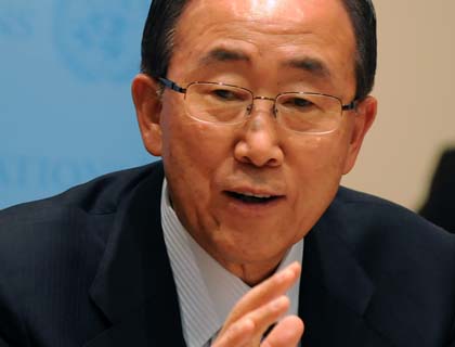 UN Chief Calls for  Greater Action on Climate