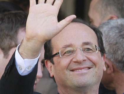 Socialist Candidate  Wins French  Presidential Election