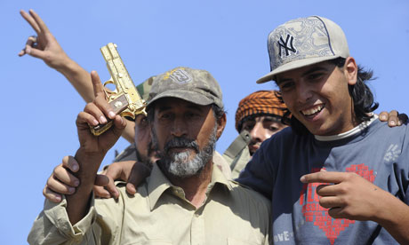 Gaddafi Shot Dead By Libyan Rebels