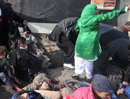 Attacks on Imam  Hussein’s Mourners 