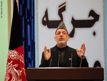 No Threat to Neighbors  from Afghanistan: Karzai 