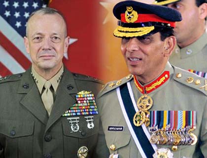 Kayani Meets Allen, Pak- Afghan Border  Issues Discussed