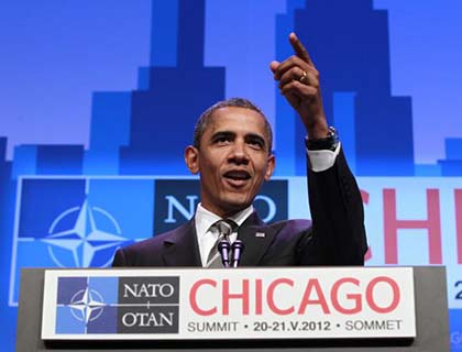 Large American Footprint  Counterproductive: Obama