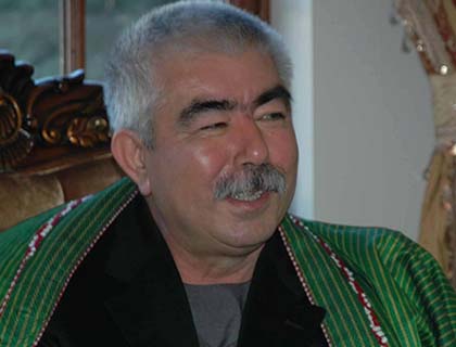 Dostum  Refuses to  Quit Politics