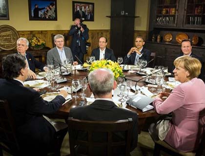 G8 Focusing on Greece; NATO, on Afghanistan 