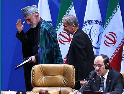 President Karzai Expresses  Support to NAM