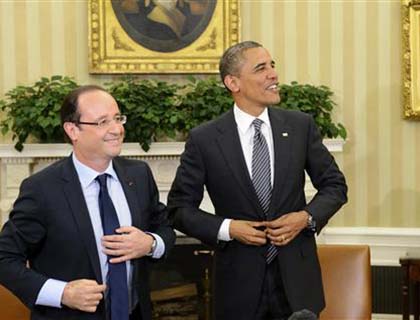 Obama, Hollande Agree on Much, But Not Afghanistan